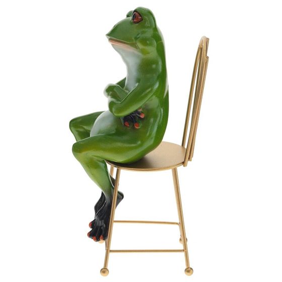 Фигурка декоративная &quot;Лягушка&quot;, Д7 Ш9 В17,5 см