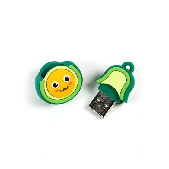 Флешка Smartbuy Wild series &quot;Авокадо&quot;, 32 Гб, USB2.0, чт до 25 Мб/с, зап до 15 Мб/с