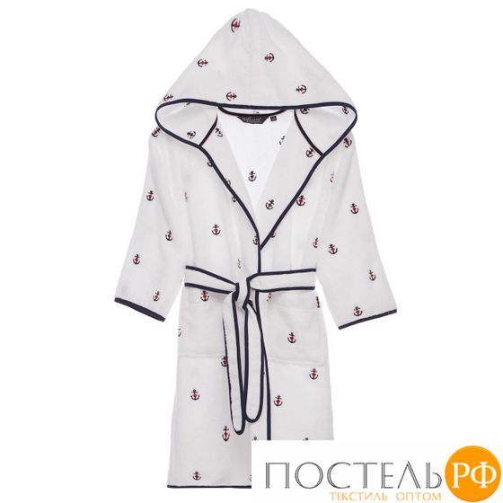 1045G100101012 Детский халат Soft cotton MARINE белый 1/2