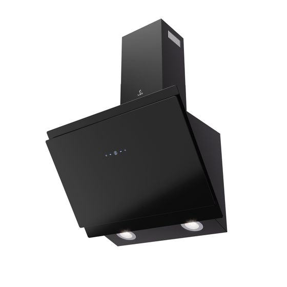 Вытяжка наклонная LEX Furia 600 Black черный управление: сенсорное (1 мотор)