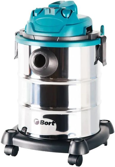 Строительный пылесос Bort BSS-1325 1300Вт (уборка: сухая/влажная) синий (91272218)