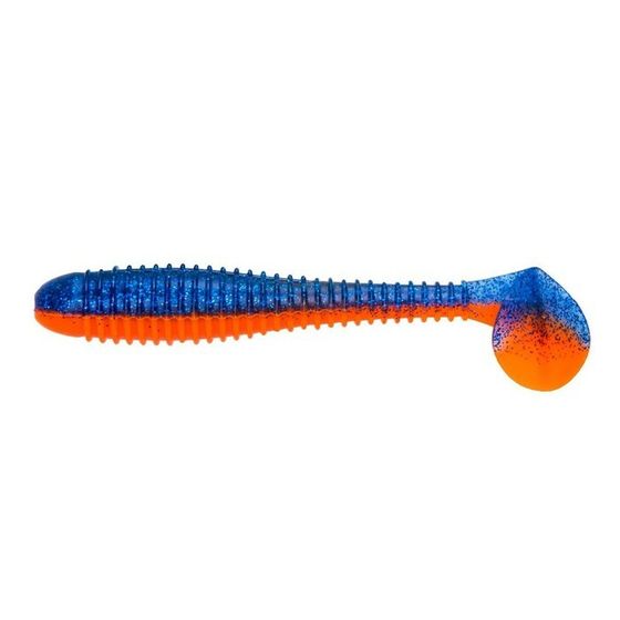 Виброхвост Helios Catcher Star Blue &amp; Orange, 7 см, 7 шт. (HS-1-044)