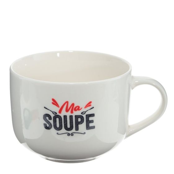 Бульонница, 700 мл, L15,5 W11,5 H9 см,дизайн микс