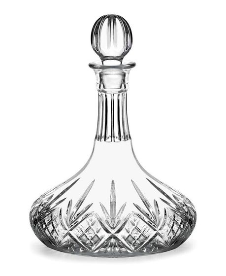 Dublin Crystal Captains Decanter, 45 oz