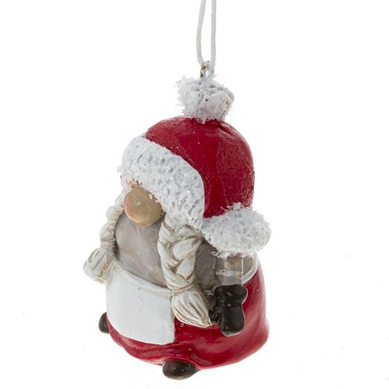 Изделие декоративное подвесное &quot;Гном&quot;, L5 W4 H6 см, 2в.