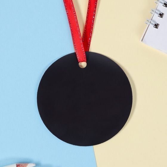 !Медаль-магнит 5 штук "Выпускник начальной школы", колокольчик, d = 7 см.