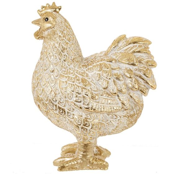 Фигурка декоративная &quot;Петух/Курица&quot;, L7 W13 H16 см, 2в.