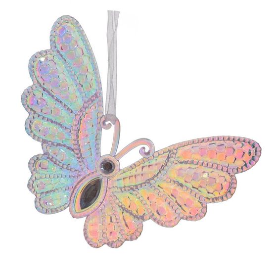 Украшение новогоднее &quot;Бабочка&quot;, L13 W2 H10 см, 3в.