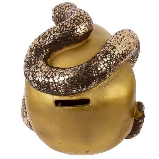 Копилка &quot;Череп со змеей&quot;, L23 W16 H18 см, 2в.