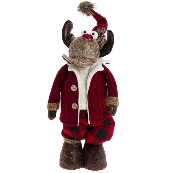 Игрушка набивная &quot;Олень&quot;, L23 W17 H99/40 см