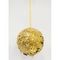 Украшение новогоднее Шар "Желтая планета", D 11 см, L11 W11 H11 см