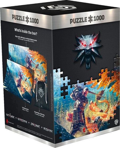 Good Loot Puzzle 1000 elementów The Witcher (Wiedźmin): Griffin Fight