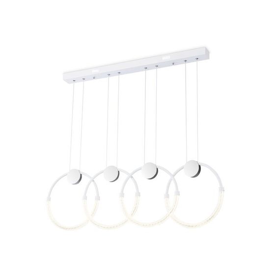 Светильник светодиодный подвесной Ambrella light, Line, FL10598, LED, 45 Вт, 3375Lum, 4200К, цвет белый, хром