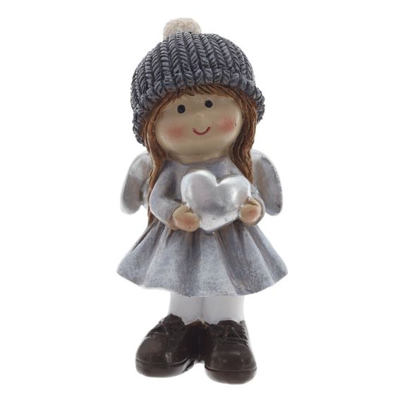 Фигурка декоративная &quot;Ангел&quot;, L4,5 W4,5 H9,5 см, 2в.