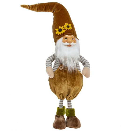 Игрушка набивная "Гном", L15 W15 H60 см, 1 штука, дизайн микс
