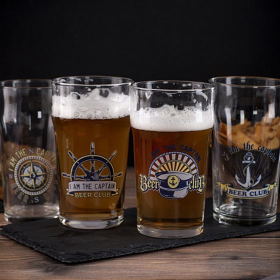 Стакан для пива ПЕЙЛ-ЭЛЬ Капитан 570мл