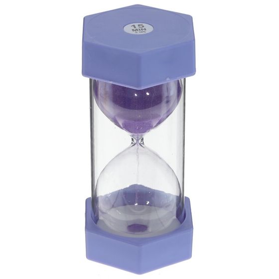 Часы песочные, Д6 Ш6 В13 см, 3в.