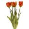 Цветы искусственные "Букет Тюльпанов" (Real Touch), L10 W10 H40 см