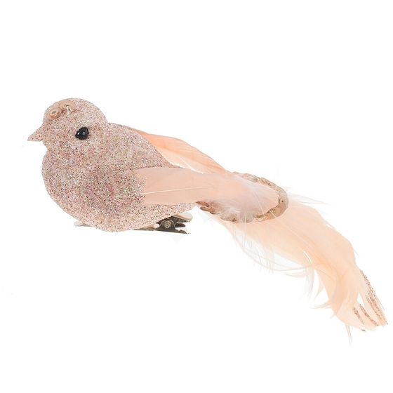 Изделие декоративное &quot;Птичка&quot;, L11 W4 H4 см, 6в.