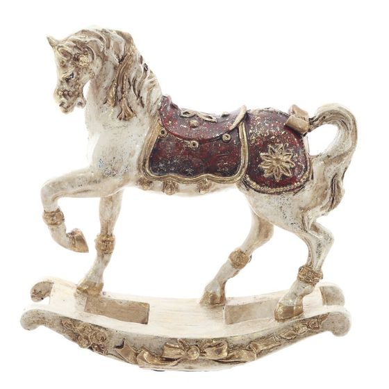 Фигурка декоративная &quot;Лошадка-качалка&quot;, L16 W5,5 H16,5 см