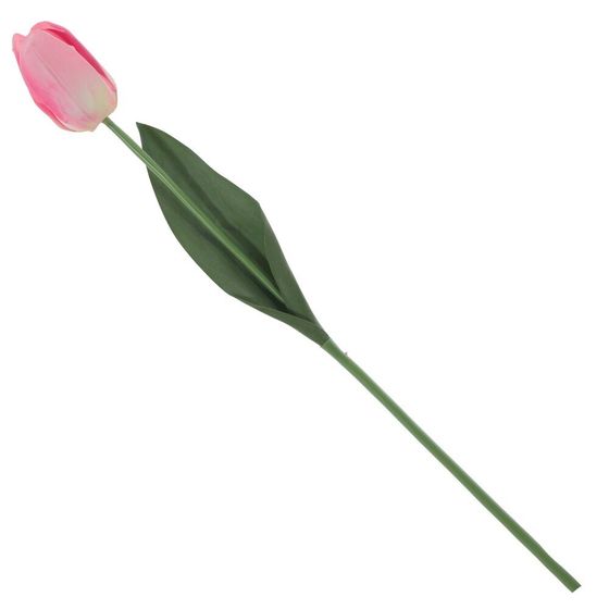 Цветок искусственный &quot;Тюльпан&quot; (Real Touch), L4 W3 H45 см