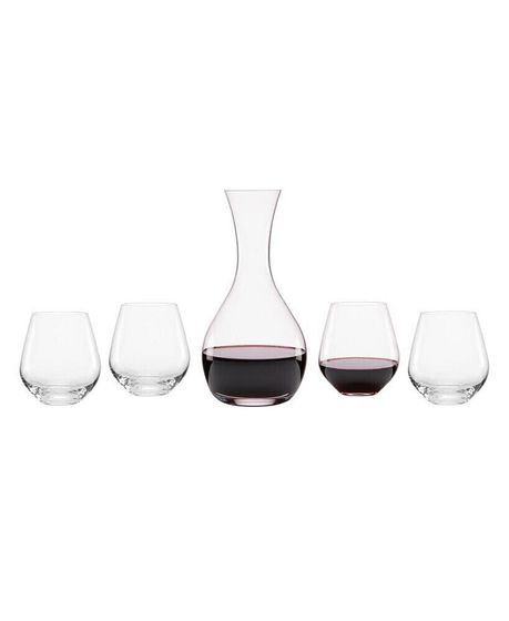 Tuscany Classics 5-Piece Decanter Glass Set