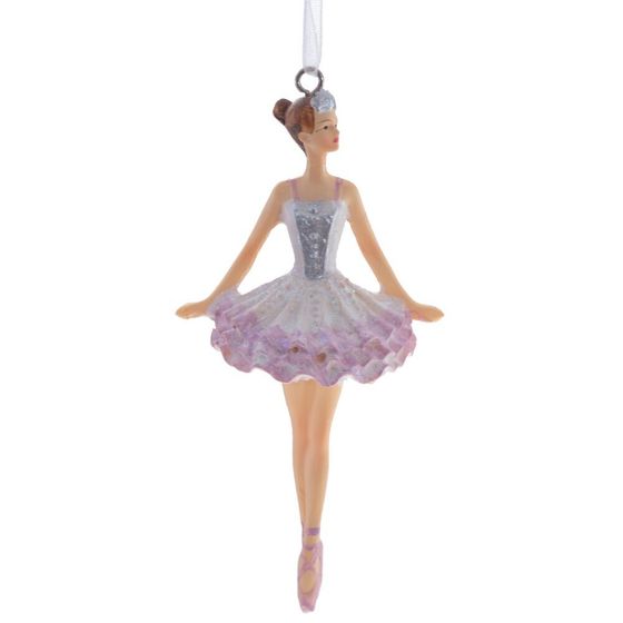 Изделие декоративное подвесное "Балерина", L6 W4 H11 см, 3в.