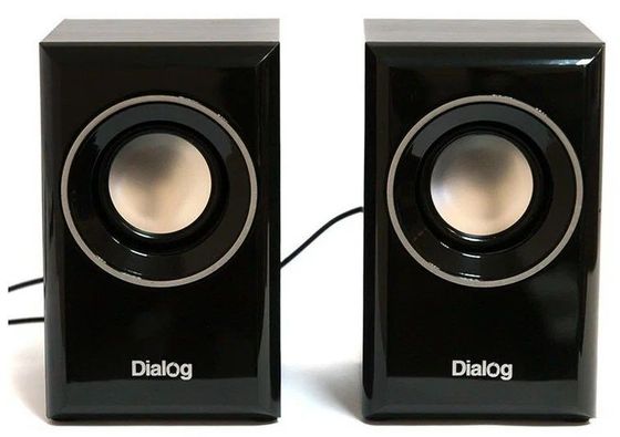 Колонки 2.0 Dialog AST-15UP Black 6Вт черный