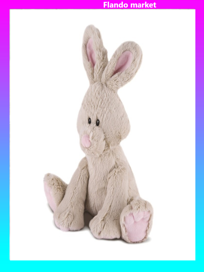 !09 Мягкая игрушка «Кролик Элвис», цвет белый, 25 см