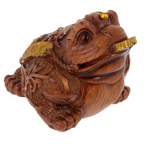Фигурка декоративная &quot;Лягушка денежная&quot;, Д10 Ш8,5 В7,5 см