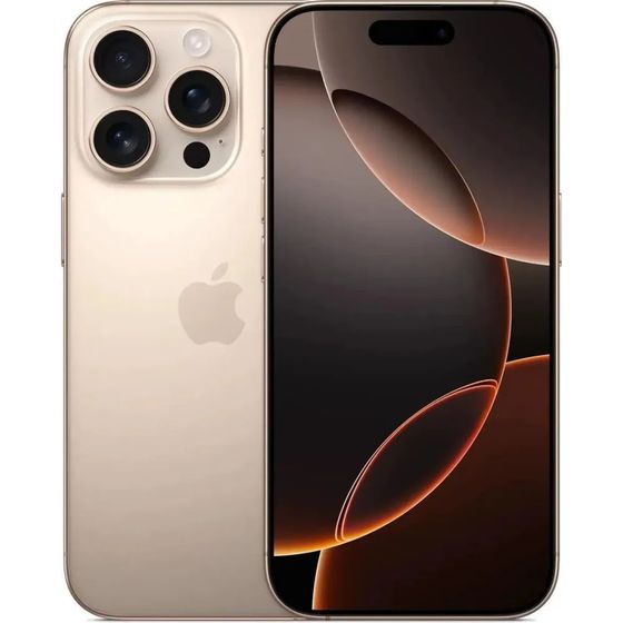 Смартфон Apple iPhone 16 Pro 128Gb золотистый (MYNF3HX/A)