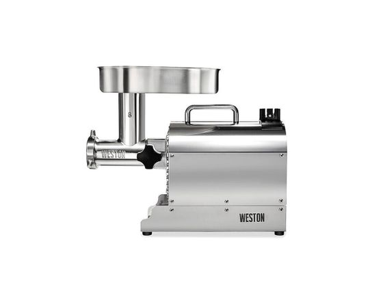 Weston Pro Series #8 Meat Grinder - .75 HP - Stainless Steel 10-0801-W