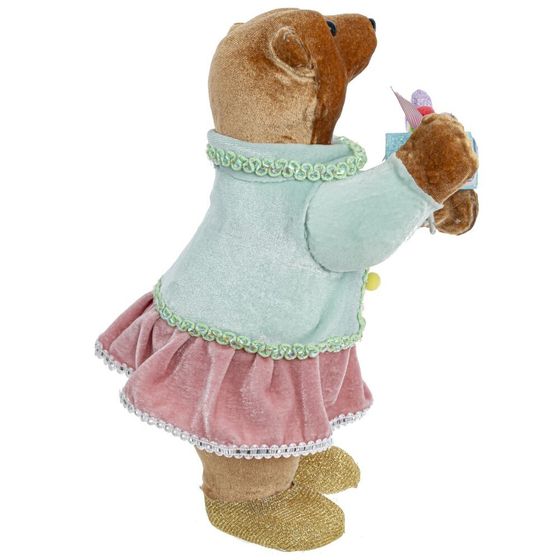 Украшение новогоднее &quot;Медвежонок&quot;, L12 W17 H30 см, 2в.