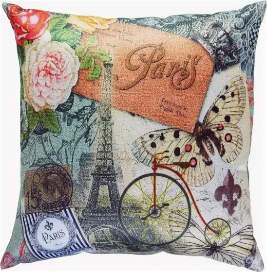 !09 Подушка декоративная "Vintage" 35*35 см.