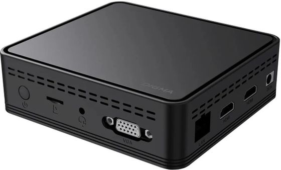 Неттоп Digma Mini Office черный Cel N4020 4Gb/128Gb UHDGr 600 W11Pro (DPCN-4BXW01)
