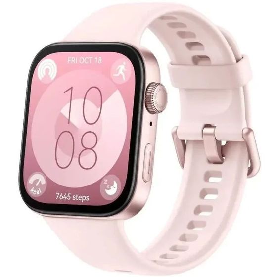 Смарт-часы Huawei FIT 3 SLO-B09 1.82&quot; 120-190мм розовый/розовый (55020CED)