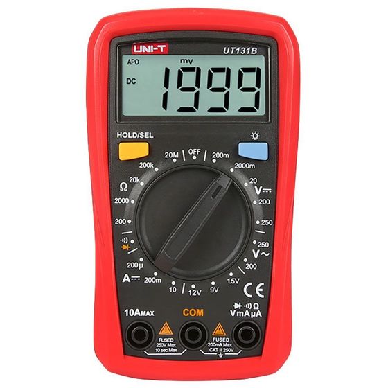 Мультиметр цифровой UNI-T UT131B 250В 10А 20МОм