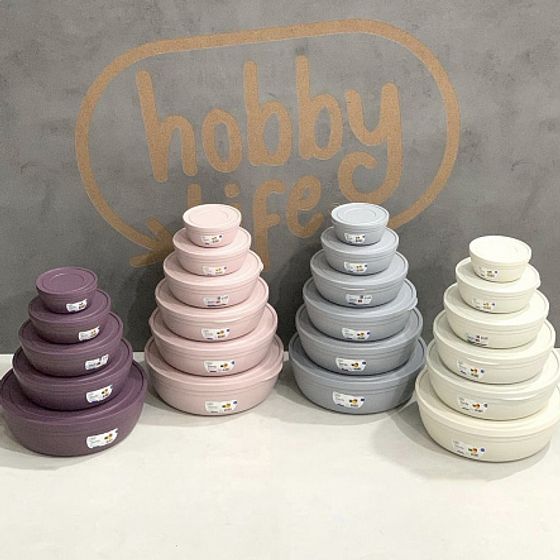 Салатник SANDY розовый 2.8л 25см низкий с крышкой