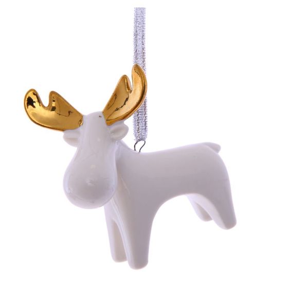 Украшение новогоднее &quot;Олень&quot;, L7 W5 H7 см, 2в.