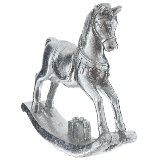 Фигурка декоративная &quot;Лошадка-качалка&quot;, L15 W3 H15 см
