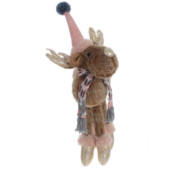 Игрушка набивная &quot;Лось&quot;, L23 W10 H41/33 см