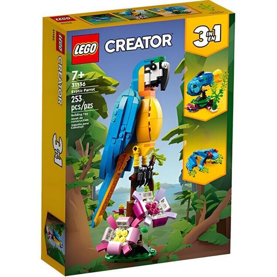 LEGO Exotic Parrot Building Blocks 31136