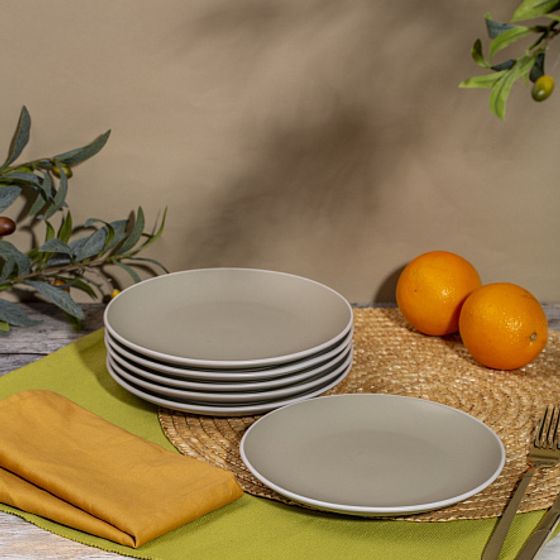 Тарелка обеденная SCANDY OLIVE 24см