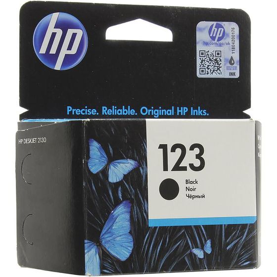 Картридж струйный HP 123 F6V17AE черный для HP DJ 2130 (120стр.)