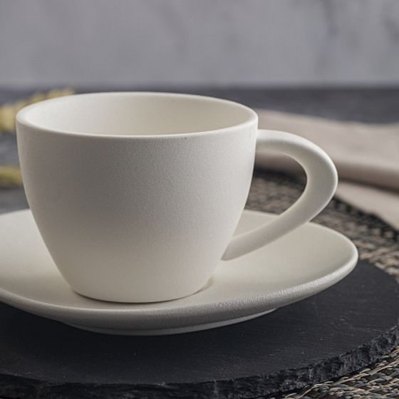 Чайная пара ROCK WHITE 200мл