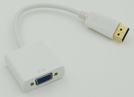 Переходник DisplayPort(m) - VGA(f) белый