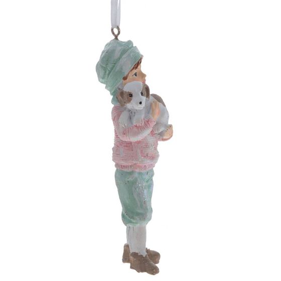 Изделие декоративное подвесное "Девочка/Mальчик", L5 W3 H11 см, 4в.