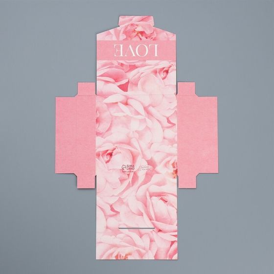 !Складная коробка-конверт 2 штуки «Розы» 15 х 15 х 4 см