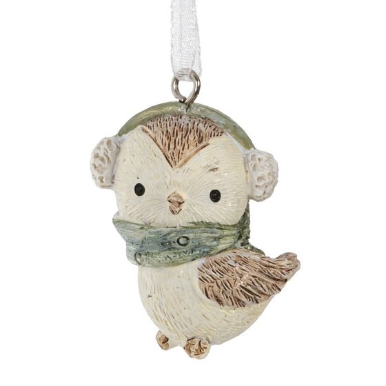 Изделие декоративное подвесное &quot;Птичка&quot;, L4,5 W3 H4 см, 2в.