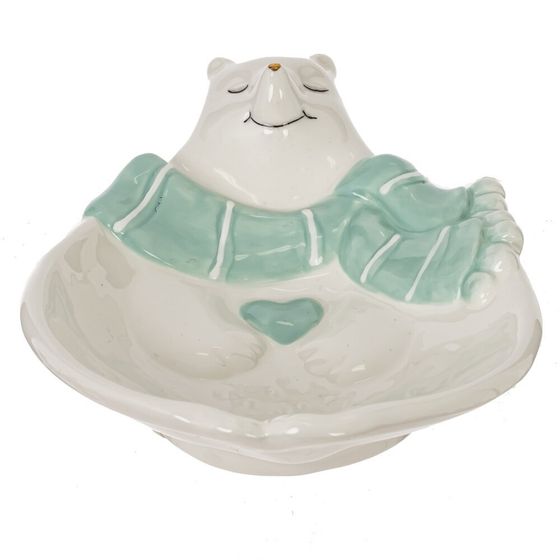 Салатник &quot;Белый медведь&quot;, 80 мл, L15 W11,5 H4,5 см